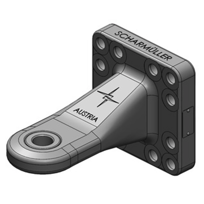 Anhängetechnik Scharmüller Zugöse Flansch #00.665.15.0-A02