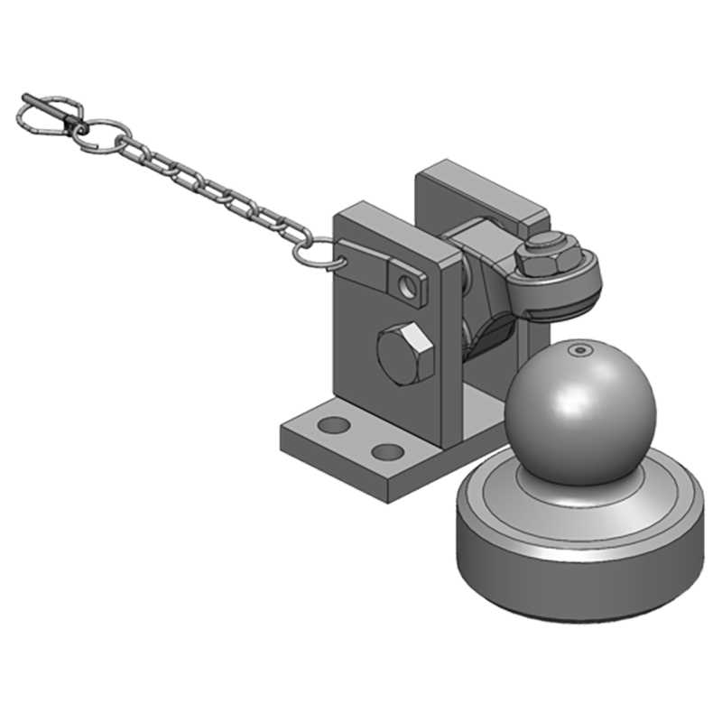 Scharmüller K80® Einschweißkugel #02.481.351 Scharmüller K80® Einschweißkugel 02.481.351