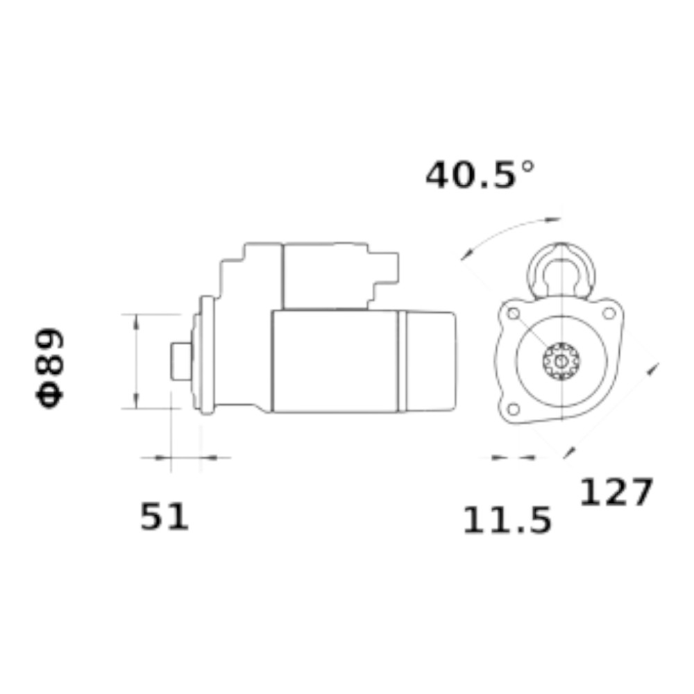 MAHLE Anlasser, Starter MAHLE Anlasser, Starter