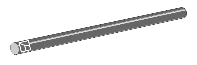 Welle Ø55x3000 | 320-190 Welle Ø55x3000 (320-190)