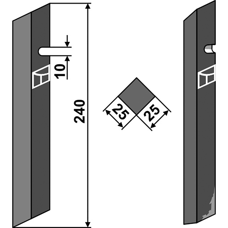 Tortella 2985424 Rotorzinken IHOF TOR-36