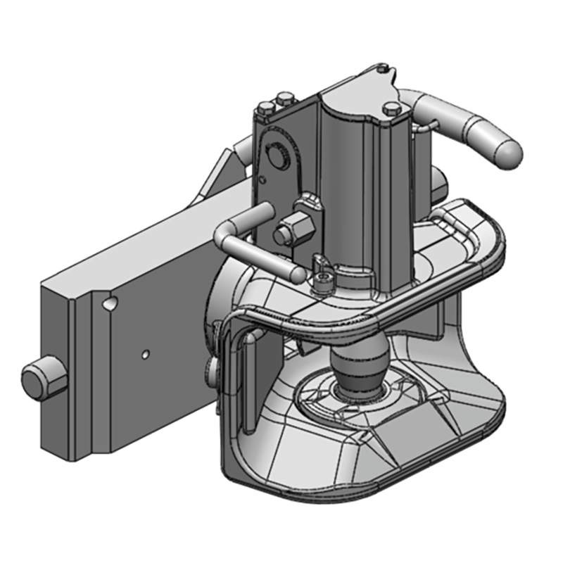 Traktorentechnik Anhängetechnik Scharmüller Zugmaul Standard mit Adapterplatte #03.3303.121-A02 Traktorentechnik Anhängetechnik Scharmüller Zugmaul Standard mit Adapterplatte #03.3303.121-A02