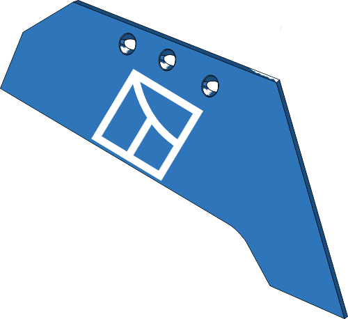 44.0060 Pflugteil Schnabelschar M40WS - rechts 44.0060 Pflugteil Schnabelschar M40WS - rechts passend für Frost