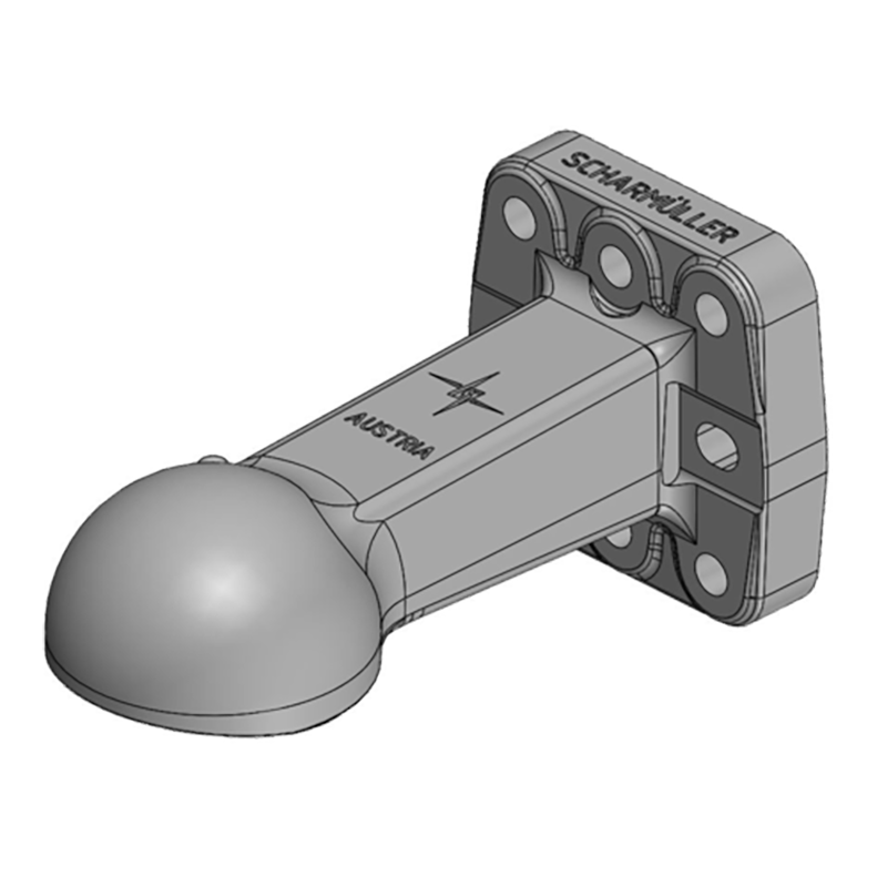 Anhängetechnik Scharmüller Zugöse Flansch #00.652.92.1-A02