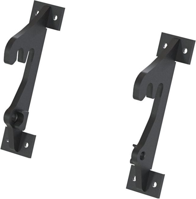 Quicke BoH Rail S Schäffer Typ SWH Q | Hakensatz Quicke BoH Hakensatz Rail S Schäffer Typ SWH Q: Anschraubhaken für Anbaugeräte mit Rail-Schnittstelle. Art.-Nr. 11255233Q. Online auswählen.