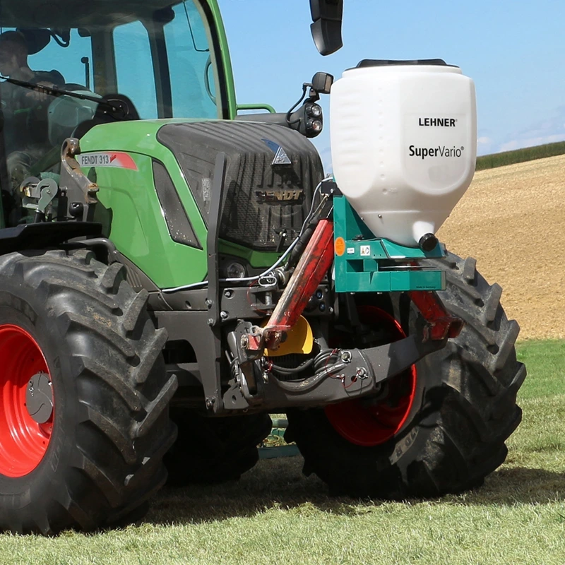 LEHNER SuperVario Streuer für Grassaat und Kleinsämereien LEHNER SuperVario 12 Volt Streuer