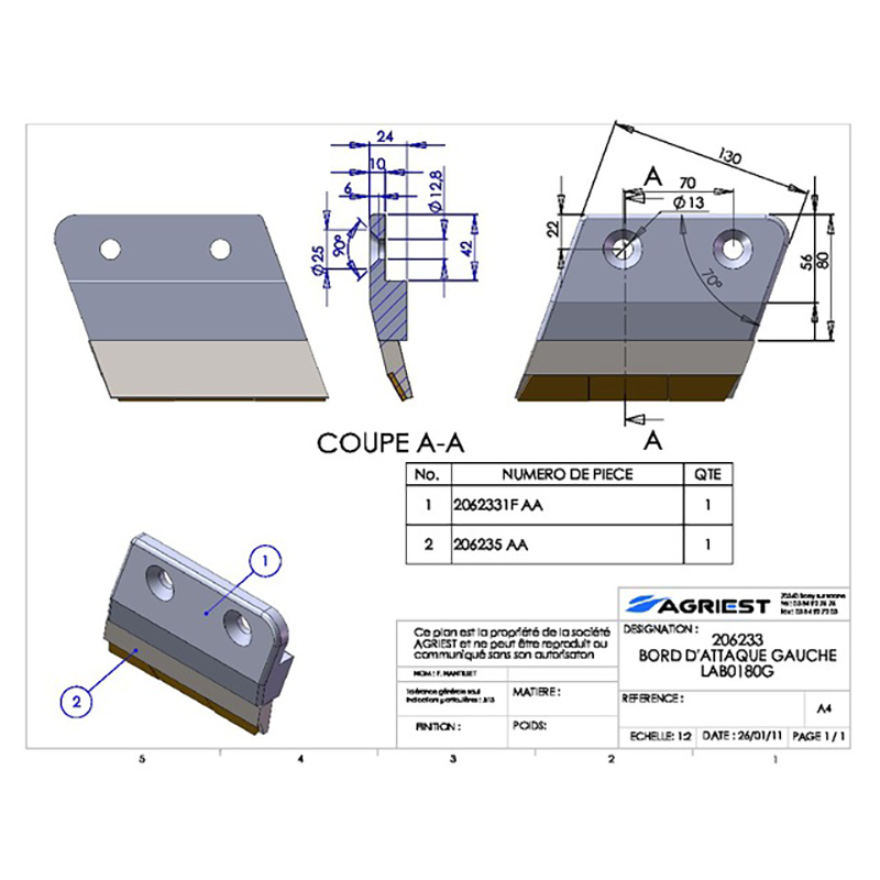 Landwirtschaft Bodenbearbeitung Grubber Tiefenlockerer Vorderkante Agrisem Nachbau Links Hartmetall