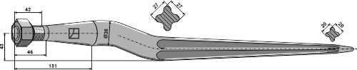 Silozinken 900mm