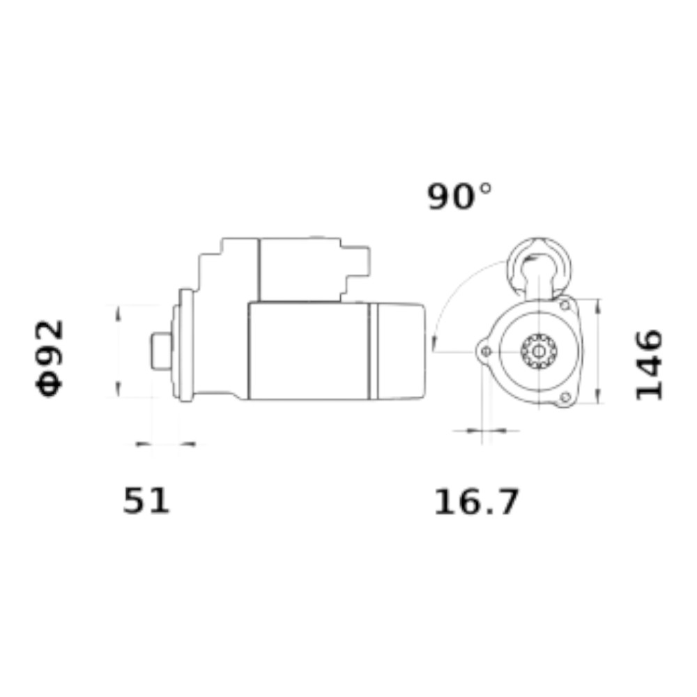 MAHLE Anlasser, Starter