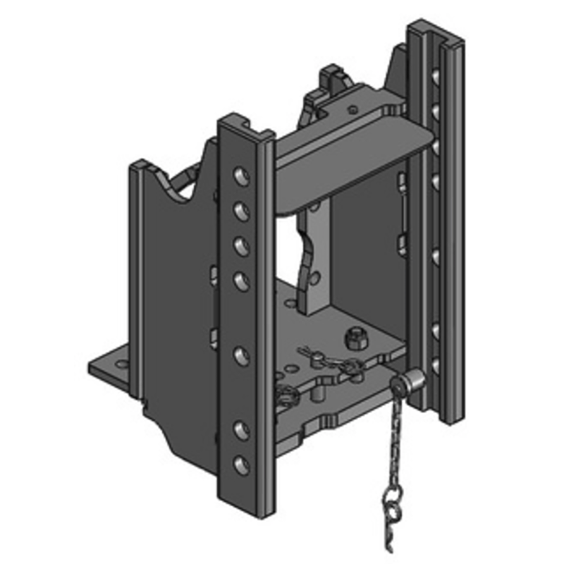 Scharmüller Anhängebock vorbereitet Zugpendel #00.167.02.0-A17