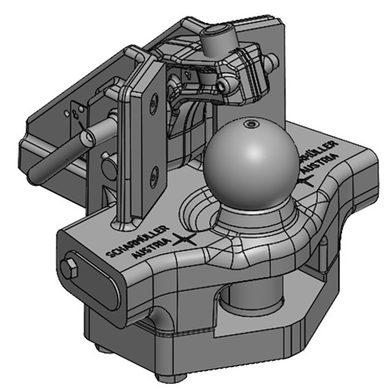 Anhängetechnik Scharmüller Schraubkugeladapter K80® #02.481.703-SET-A17