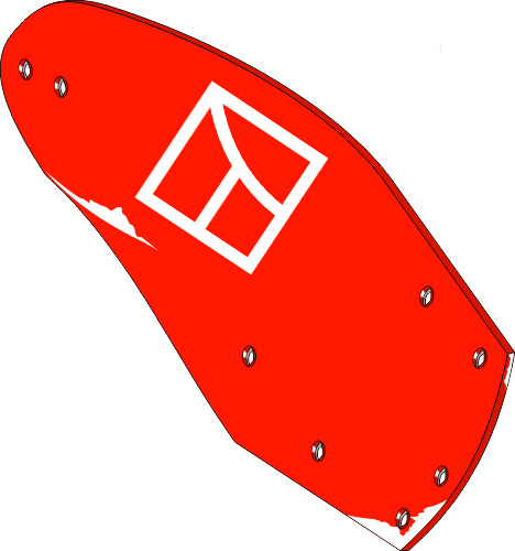34.0106 Pflugteil Streichblech-Hinterteil - rechts (612110) Pflugteil Streichblech-Hinterteil - rechts (612110) 34.0106 von Industriehof