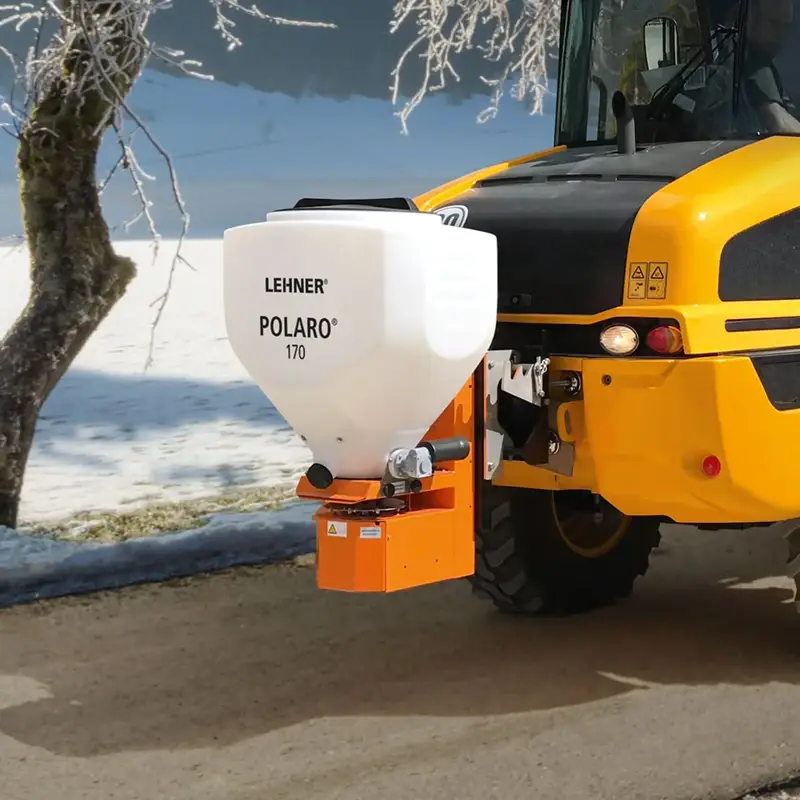 POLARO Salzstreuer 12 Volt von LEHNER LEHNER POLARO Salzstreuer 12 Volt für Radlader