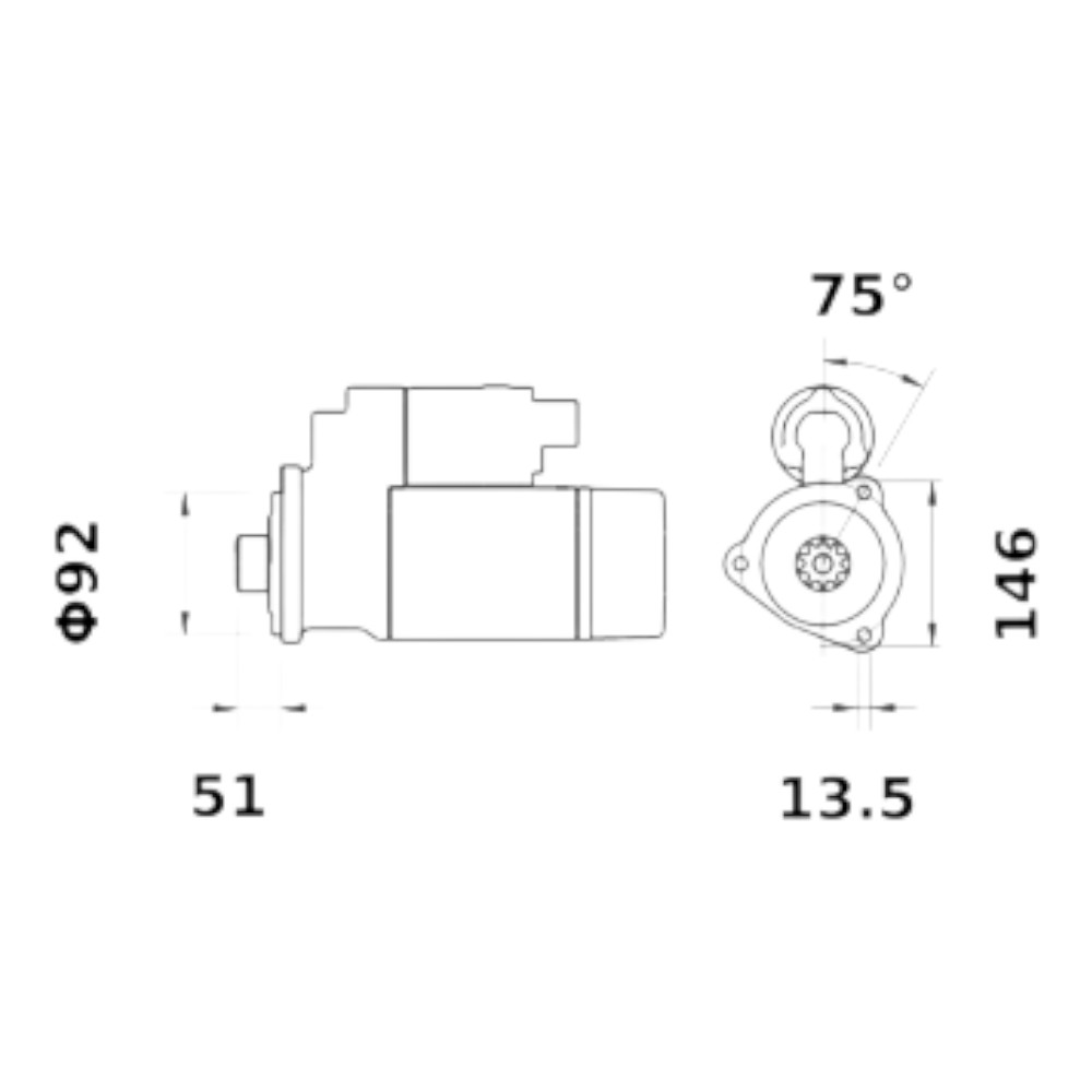 MAHLE Anlasser, Starter MAHLE Anlasser, Starter