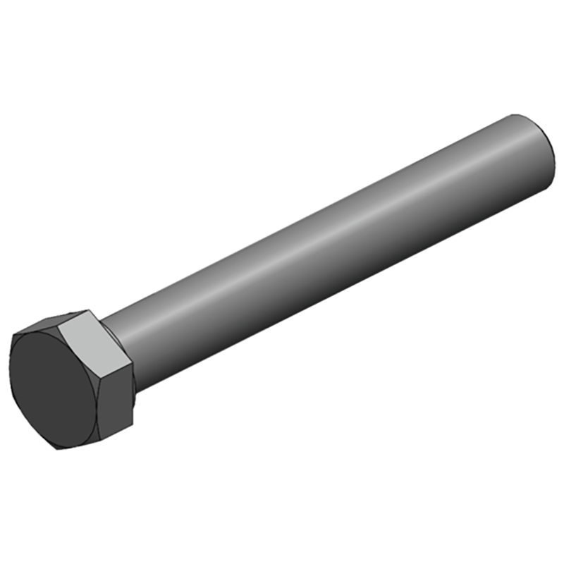 Scharmüller Schr.SK M16x120 DIN 931 8.8 vz. #20.105.102 Ersatzteil Scharmüller Schr.SK M16x120 DIN 931 8.8 vz. 20.105.102