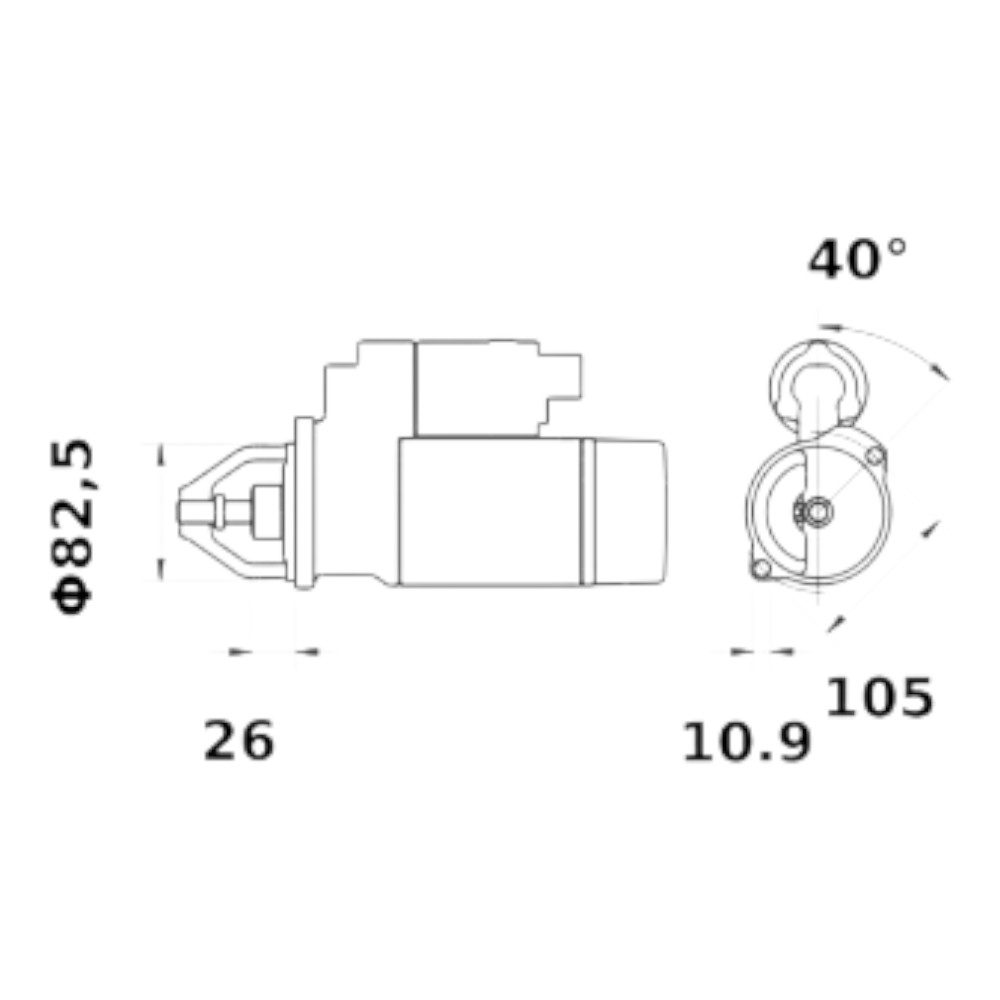 MAHLE Anlasser, Starter