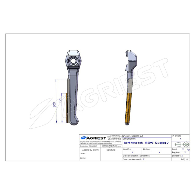 Kreiseleggenzinken Nachbau Lely