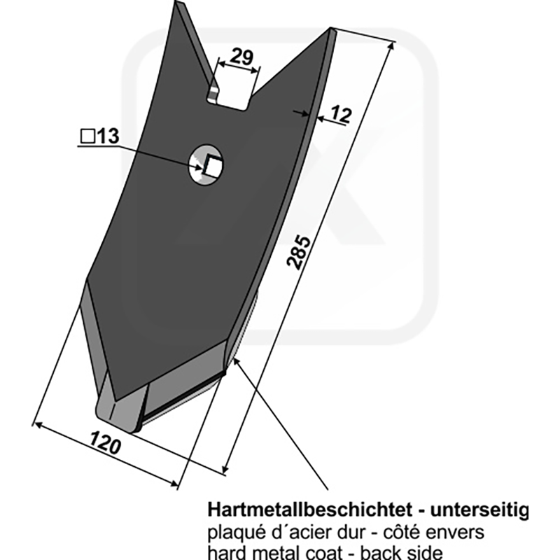 Landwirtschaft Bodenbearbeitung Grubber Schare & Leitbleche Scharspitze Lemken Karat|Lemken Kristall Grubber Schare & Leitbleche Scharspitze Lemken Karat|Lemken Kristall