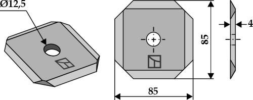 Futtermischwagenmesser