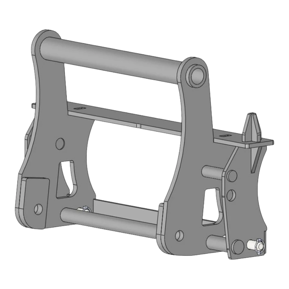 Adapterrahmen Bobcat, Massey Ferguson auf John Deere – Produktbild 1 Adapterrahmen Bobcat, Massey Ferguson auf John Deere – Adapteransicht 1