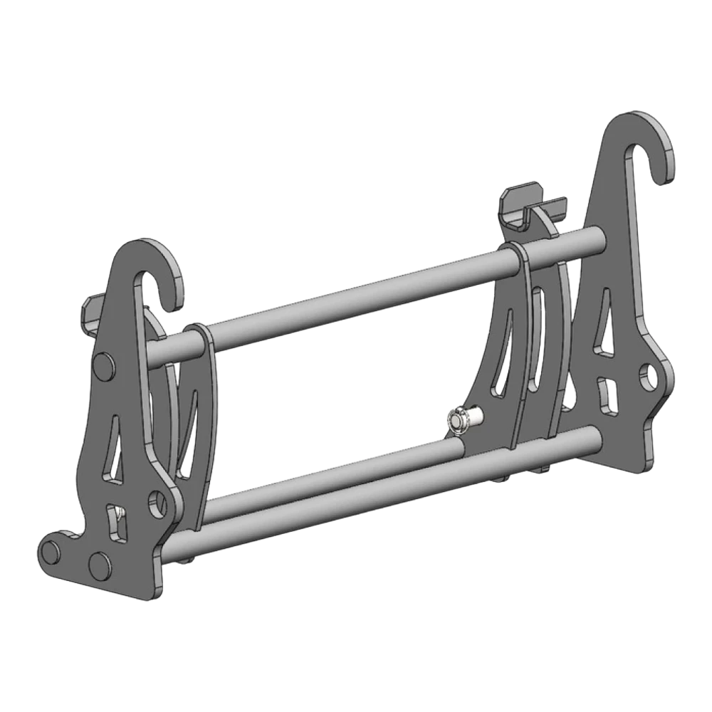 Adapterrahmen Dieci Nr. 3 auf Mailleux – Produktbild 1 Adapterrahmen Dieci Nr. 3 auf Mailleux – Adapteransicht 1