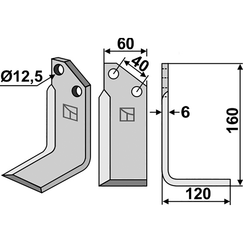 TOR-11R Fräsmesser, rechte Ausführung Tortella 2985554 Fräsmesser, rechte Ausführung IHOF TOR-11R