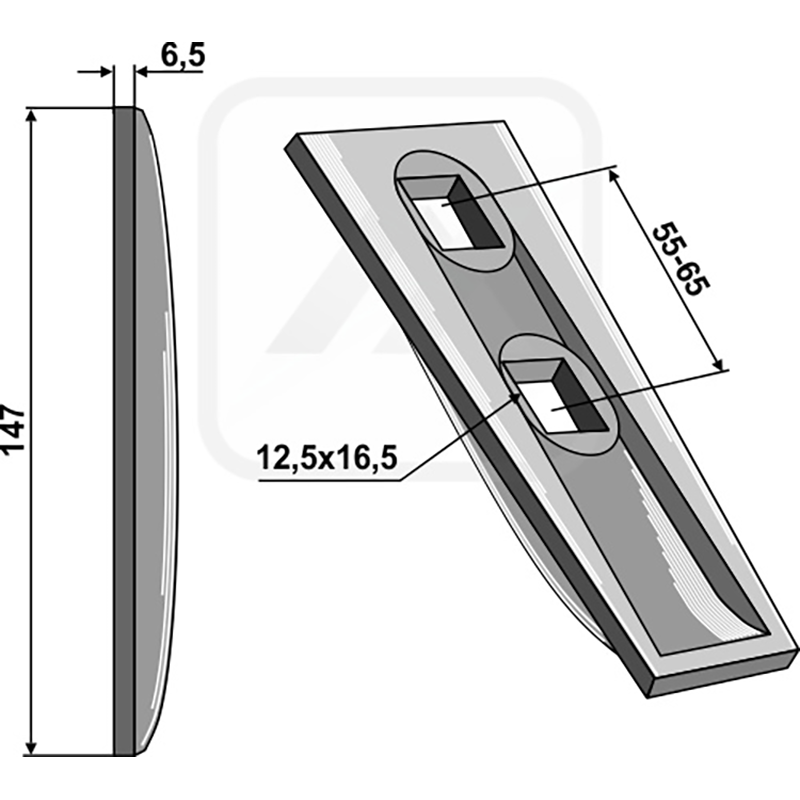 Landwirtschaft Bodenbearbeitung Grubber Schare & Leitbleche Schar-Keil Nichols Landwirtschaft Bodenbearbeitung Grubber Schare & Leitbleche Schar-Keil Nichols