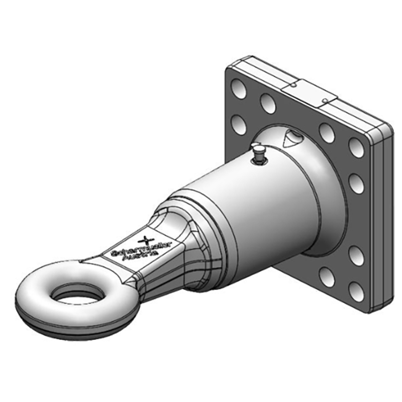 Scharmüller Zugöse Flansch #00.665.622.0-A02 Anhängetechnik Scharmüller Zugöse Flansch #00.665.622.0-A02