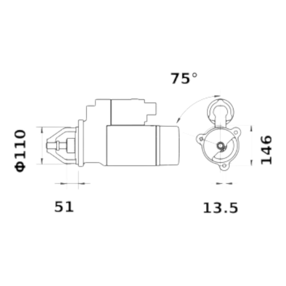 MAHLE Anlasser, Starter MAHLE Anlasser, Starter