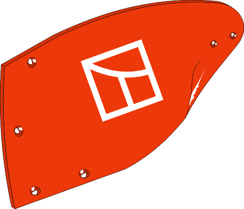 Streichblech-Hinterteil links passend für Niemeyer (200053)