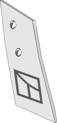48.0011 Pflugteil Scharspitze - rechts (950 00675) passend für Fiskars