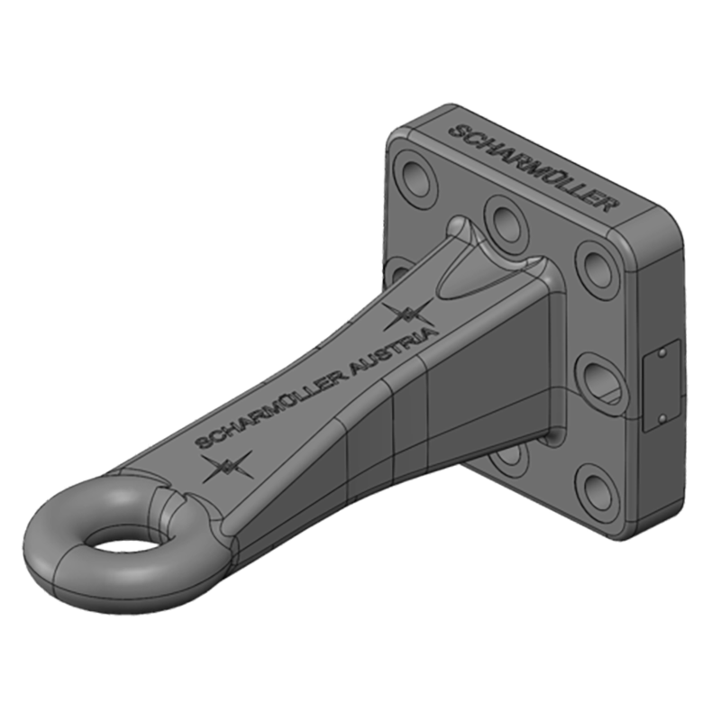 Anhängetechnik Scharmüller Zugöse Flansch #00.654.41.1-A02