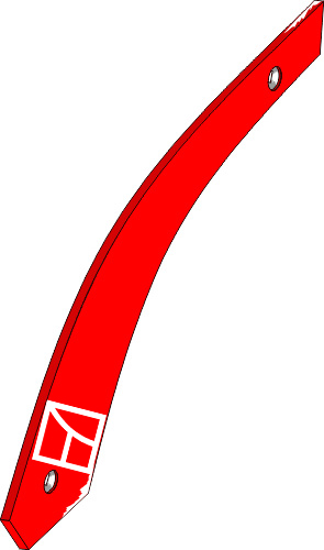 33.0061 Pflugteil Streichblech-Streifen - links (KK083222) passend für Kverneland