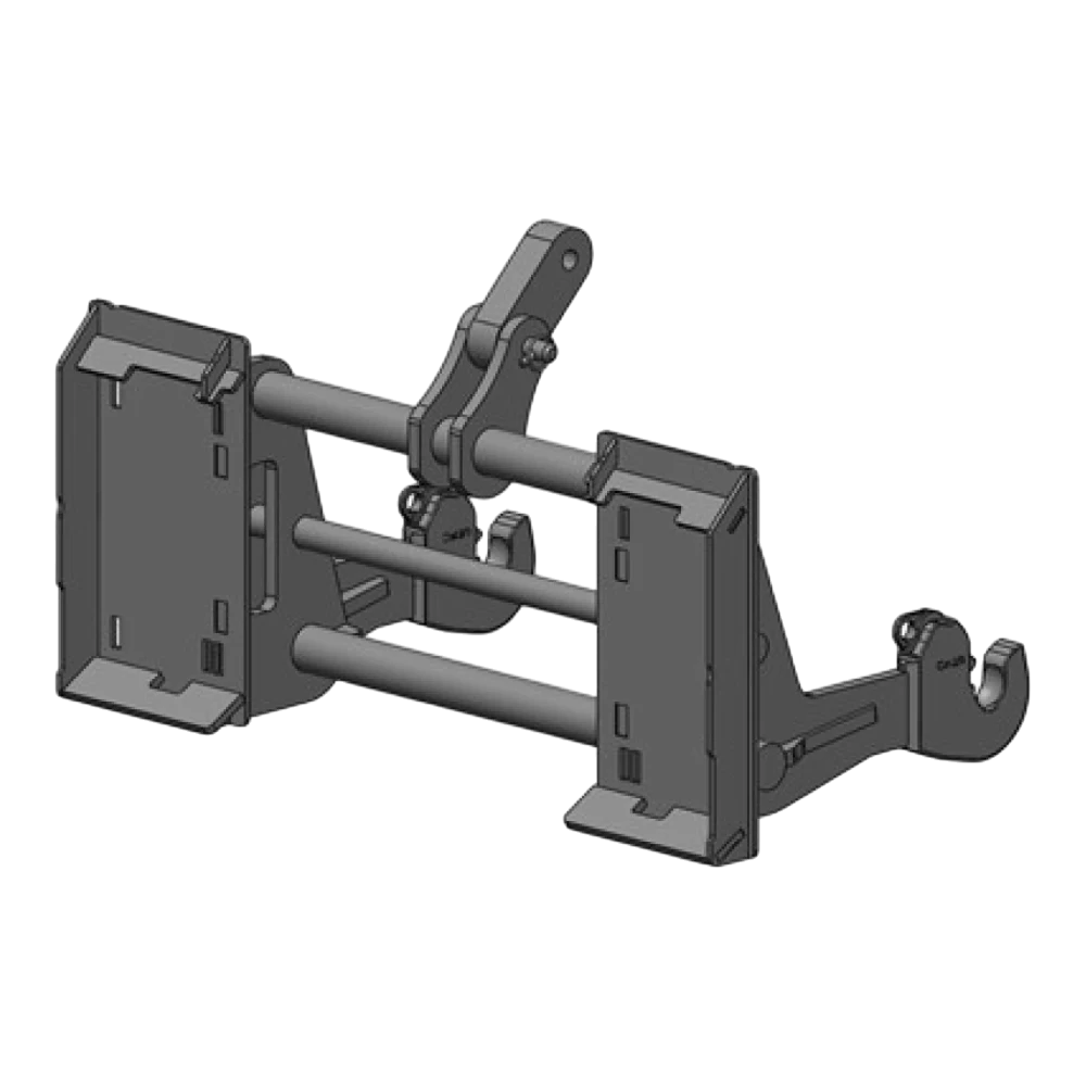 Adapterrahmen Bobcat, Massey Ferguson auf 3-Punkt KAT 2 – Produktbild 1 Adapterrahmen Bobcat, Massey Ferguson auf 3-Punkt KAT 2 – Adapteransicht 1