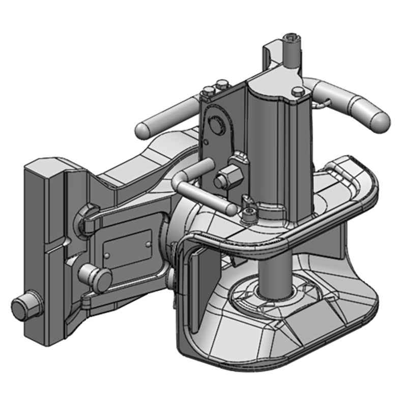 Traktorentechnik Anhängetechnik Scharmüller Zugmaul Standard mit Adapterplatte #05.3111.221-A11 Traktorentechnik Scharmüller Zugmaul Standard mit Adapterplatte 05.3111.221-A11