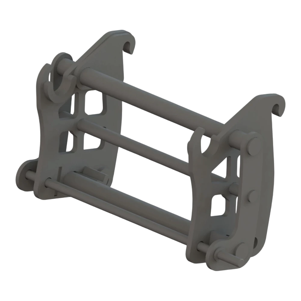 Adapterrahmen JCB 406-407 auf Manitou – Produktbild 2 Adapterrahmen JCB 406-407 auf Manitou – Adapteransicht 2