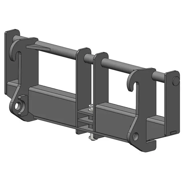 Agri-Power Schnellwechselrahmen von Schäffer-Lader 4350 auf MERLO ZM2 452438