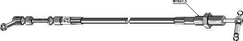 Bowdenzug - 2400mm