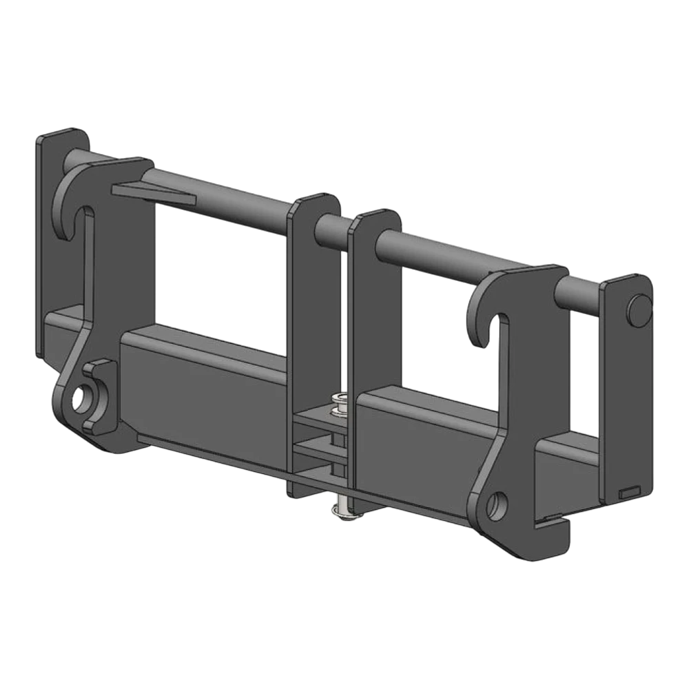 Adapterrahmen Schäffer 4350-9380 auf Merlo ZM2 – Produktbild 1 Adapterrahmen Schäffer 4350-9380 auf Merlo ZM2 – Adapteransicht 1