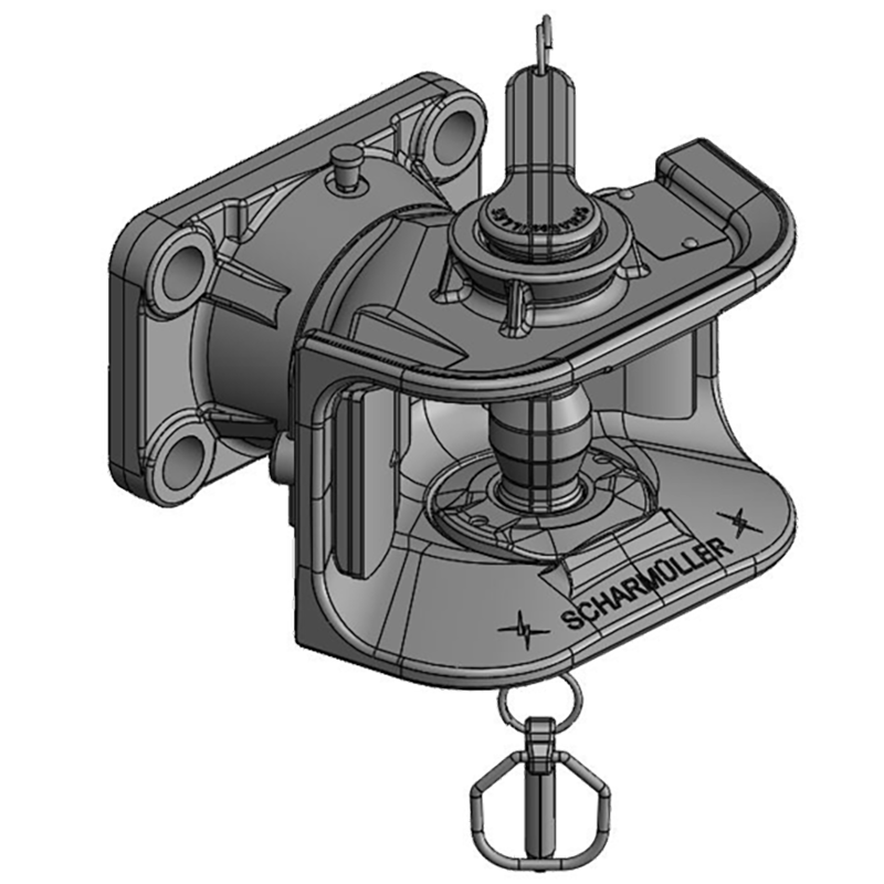 Traktorentechnik Anhängetechnik Scharmüller Zugmaul Flanschausführungen 05.1606.06-A02 Traktorentechnik Anhängetechnik Scharmüller Zugmaul Flanschausführungen 05.1606.06-A02