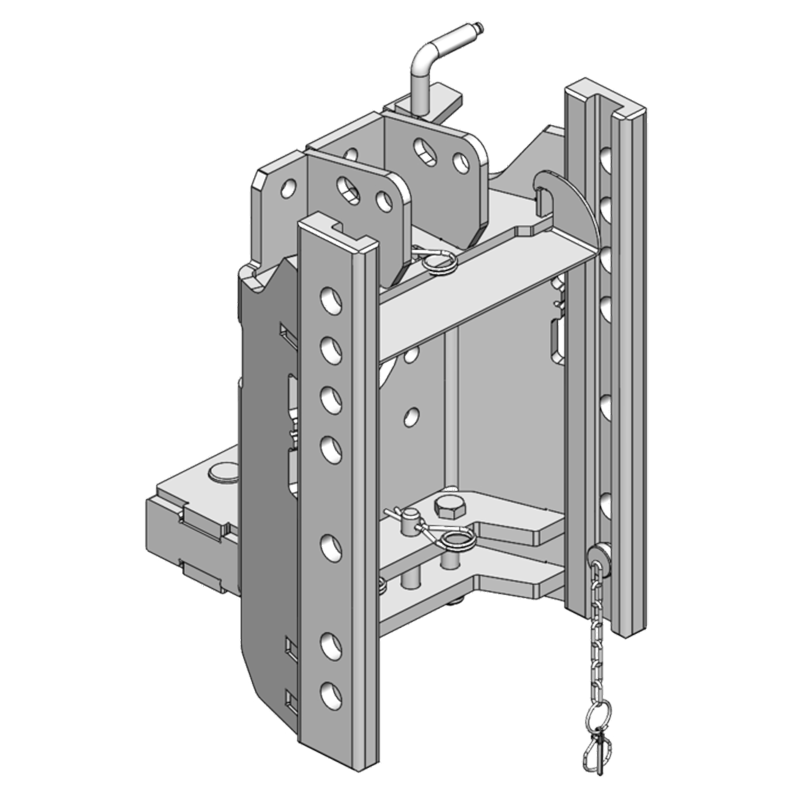 Scharmüller Anhängebock vorbereitet Zugpendel #00.362.05.0-A02 Scharmüller Anhängebock vorbereitet Zugpendel 00.362.05.0-A02
