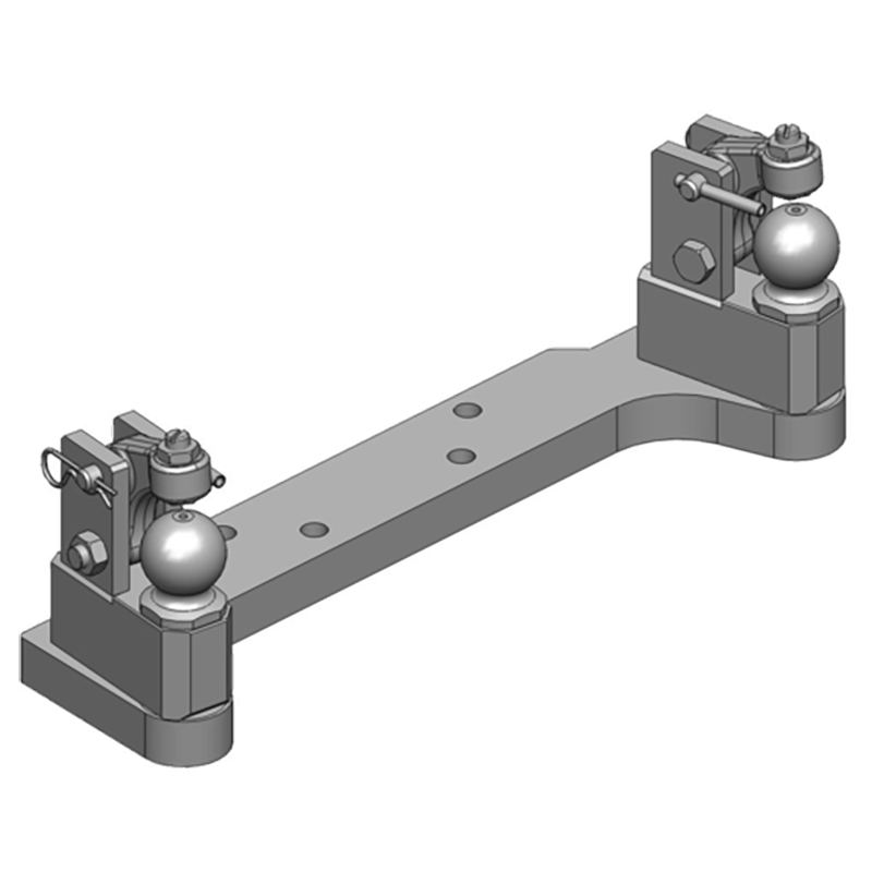 Anhängetechnik Scharmüller Zwangslenkungsteil Für K80®-Tragplatten #00.521.0320.0-A02