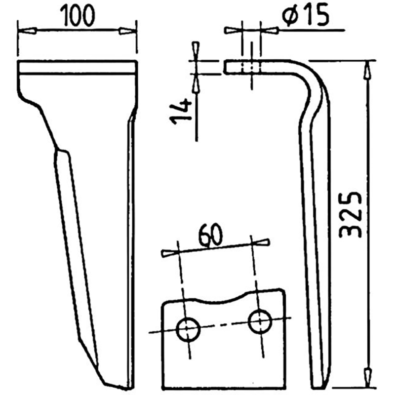 Kreiseleggenzinken Re.100X14 L325 Howard Kreiseleggenzinken Re.100X14 L325 Howard