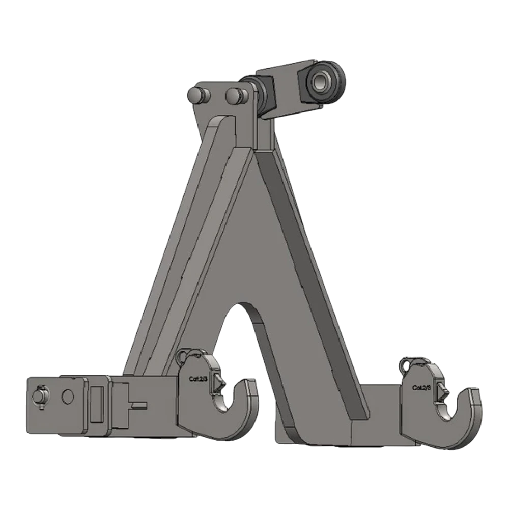 Adapterrahmen 3-Punkt KAT 3 auf 3-Punkt KAT 3N, KAT 2 – Produktbild 1 Adapterrahmen 3-Punkt KAT 3 auf 3-Punkt KAT 3N, KAT 2 – Adapteransicht 1