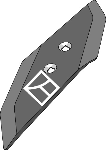 P134514 Pflugteil Wechselspitze S2W R - 10mm - rechts (3365540) 32.0101 32.0101 Pflugteil Wechselspitze S2W R - 10mm - rechts (3365540) passend für Lemken