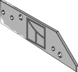 36.0015 Pflugteil Anlage - links (96095 - 41659609509) passend für Överum