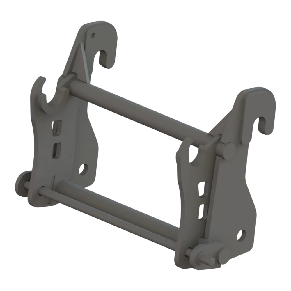 Adapterrahmen Deutz, JLG auf Manitou – Adapteransicht 2