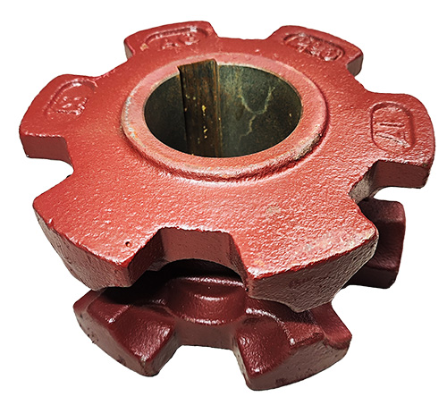 Nußkettenrad für Kratzboden