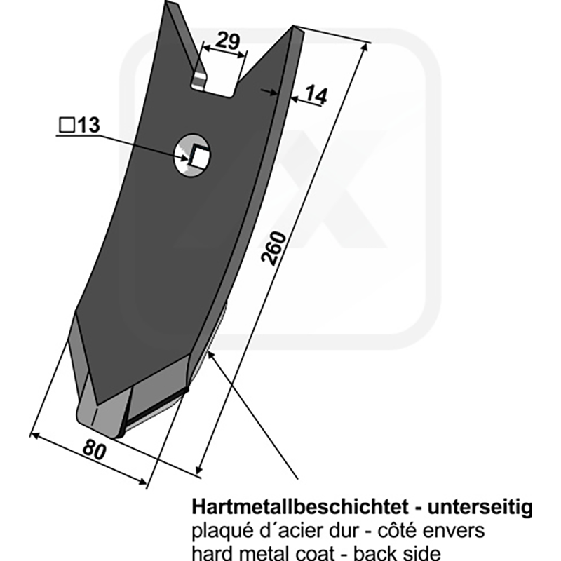 Landwirtschaft Bodenbearbeitung Grubber Schare & Leitbleche Scharspitze Lemken Karat Grubber Schare & Leitbleche Scharspitze Lemken Karat