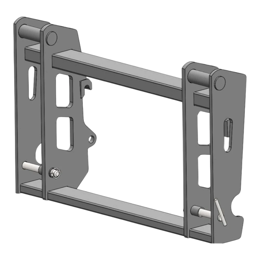 Adapterrahmen Quicke Nr. 3 auf JCB Q-Fit – Produktbild 1 Adapterrahmen Quicke Nr. 3 auf JCB Q-Fit – Adapteransicht 1